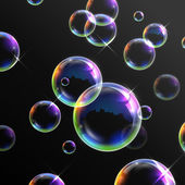 Різнокольрові бульбашки